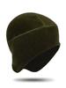 Gorra de equitación para exteriores otoño e invierno polar a prueba de viento a prueba de frío orejeras forro de motocicleta gorra de orejeras para bicicleta