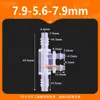 Reductor de Tes de Cuatro Vías, Divisor de Manguera Múltiple de Cuatro Vías, Tes de Cuatro Vías, Unión de Pagoda, Tubería de Cuatro Vías, Unión de Pagoda, Tes de Cuatro Vías