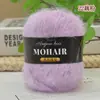 Fio de Alpaca e Mohair Suli 25g Espessura Média Cabelo Longo para Tricô à Mão Chapéus e Cachecóis, Comércio Exterior