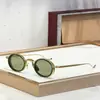 Gafas de Sol Jmm Varda Moda Transfronteriza Retro Metal Marco Ovalado para Hombres y Mujeres, Versátiles de Moda para Vacaciones Fiestas