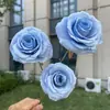 Rosa de outono revestido de 14 cores, novo rosa bolha, artificial, para casamento e decoração de casa, rosa falso, atacado