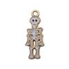 1 Halloween Gota de Aceite Aleación Colgante Divertido Accesorios para el Cabello Pulsera Collar DIY Accesorios para Aretes Fantasma Calabaza