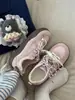 Zapatos Blancos de Malla con Cabeza de Mango para Mujer Transpirables Zapatos de Mujer 2025 Verano Nuevo Ins Versátil de Nicho Casual