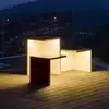 Lámpara de Silla de Barra Impermeable para Exteriores Fengyang Lámpara para Césped de Exterior Lámpara para Patio Lámpara de Paisaje de Jardín Lámpara para Césped de Ingeniería para Exteriores