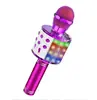 Micrófono Audio Micrófono Inalámbrico Ws858 Hogar Universal Karaoke Bluetooth Hogar Niños Micrófono Altavoz Todo en Uno