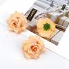Simulación 4 cm Cabeza de Flor de Rosa Pentagonal Artificial Flor Falsa Flor de Rosa DIY Hecha a Mano Accesorios para Disparar Flores de Rosa Flor de Ventana Decoración del Hogar