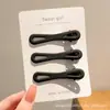Lindo Pinza para el Pelo Lateral de la Frente Pequeña Estilo Chanel Estampado de Leopardo Pinza de Pelo de Felpa Pinza para Flequillo Oso Pequeño Retro Pinza BB Accesorios para el Cabello