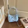 Bolsa de Design Exclusivo com Textura de Alta Qualidade para Mulheres 2026 Nova Moda de Verão Versátil Bolsa de Ombro Único Bolsa de Axila Bolsa Transversal