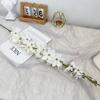 Flor Artificial miles de orquídea alargada gran golondrina boda salón de bodas línea carretera alta camino plomo decoración flor comercio exterior