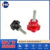 Alça de cinco estrelas de baquelite equipamento mecânico máquina-ferramenta Alça estrela botão de ameixa alça de operação com rosca alça atacado