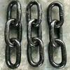 Cadena de tres anillos de mina pulida de una pieza 34*147*64 forja con logo MA 38 carro minero tres anillos