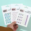 Pegatinas Faciales Transfronterizas Serie 08 en Stock, Pegatinas para Maquillaje de Ojos, Pegatinas de Ojos de Diamante, Pegatinas para Cejas, Accesorios de Perlas, Arte de Uñas DIY para Niños