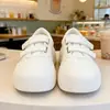 Zapatos Gruesos de Suela Blanca tipo Nube de Alta Gama 2026 Nuevos de Primavera y Otoño con Velcro Lindos y Originales Tenis Chunky