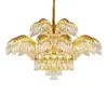 Candelabro de Cristal de Lujo Ligero Estilo Francés para Sala de Estar, Nuevo Modelo 2026, Lámpara Árbol de la Fortuna de Lujo Europeo para Comedor, Dormitorio, Villa