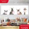 Animal nórdico moderno soprando bolha pintura decorativa Home Sofa Wall Hotel pendurado pintura Cross-border Fornecimento 2146