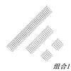 Pinza Fija para el Cabello Pinza para la Parte Trasera de la Cabeza Pinza para Mechones Sueltos Pinza para el Cabello de Niños Acabado para Mechones Sueltos Diadema para el Cabello de Mujer Pinza para el Cabello Pinza Pinza