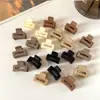 Mini pinza para el pelo de tono marrón transfronteriza, pinza pequeña de princesa para el pelo, pinza para flequillo, accesorio para el pelo, pasador