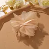 Laço de Fita de Renda Flor de Chiffon Estilo Floresta Presilha de Cabelo para DIY Elástico de Cabelo Acessório de Cabelo Corsage Acessórios Florais Femininos