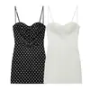 Aliexpress Atacado de Comércio Exterior Transfronteiriço Novo Vestido Mini de Alcinha de Bolinhas Feminino Verão 2026 U9-260
