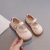 Zapatos Pequeños de Cuero para Niñas Nuevo Estilo 2024 Zapatos de Suela Blanda para Niños Zapatos Antideslizantes Princesa Verano Nuevo Estilo 2025 Elegantes para Niños