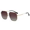 Gafas de sol polarizadas P29060 para mujer, personalidad europea y americana, doble puente, gafas de sol para playa, gafas para conducir y pescar para hombre, lote