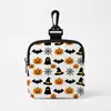 26 Bolsas Nuevas para Guardar Dulces de Halloween, Bolsas Pequeñas Portátiles con Ganchos para Colgar, Carteras, Porta Monedas, Llaves y Tarjetas, Bolsas de Almacenamiento