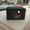Caja Vacía para Subwoofer de 8 Pulgadas de Grado con Canal de Aire, Caja Bass Reflex Modificada para Subwoofer de Coche con Agujeros Perforados Personalizados