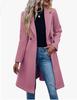 Abrigo largo de lana para mujer, novedad de otoño e invierno de 2024, disponible en AliExpress. Abrigo cruzado con cordones y cintura de Amazon.