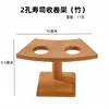 Soporte para rollos de sushi hechos a mano, estante de bambú para sushi, soporte para conos de helado, soporte para sushi de rollo de alga marina para sostener en la mano