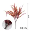 Amazon Cross-Border Outono Plástico Artificial Flores Artificiais Planta de Eucalipto Violeta Casa Decoração Externa Flores