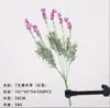 Flores Artificiales en Stock: Lavanda, Eucalipto, Hierba de Primavera, Flores Secas Violetas para Decoración del Hogar, Arreglos Florales y Paisajismo