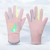 Guantes Calientes de Otoño e Invierno para Niños, Lindos Dibujos Animados para Niñas, Niños y Bebés, Terciopelo Grueso para Ciclismo, Antideslizantes, Cortavientos e Impermeables