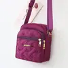 Bolso Ligero para Teléfono para Mujer Cruzado Mini Ligero Pequeño Bolso de Mano Bolsa de Lona Moderna Versátil Impermeable Hombro Único Billetera para Llaves y Monedas