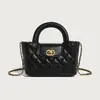 2026 Novo Estilo Chanel Mini Bolsa de Compras Bolsa de Mão Kelly Bolsa de Ombro Transversal Bolsa Vintage Acolchoada com Corrente Bolsa Feminina