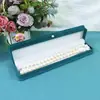 Nueva Banda de Cintura de Terciopelo con Hebilla de Perlas Caja de Joyería Anillo Collar Aretes Pulsera Collar de Perlas Regalo Caja de Joyería