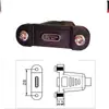 Cabo USB 2.0 Tipo-C Macho para Fêmea de 6 Pinos Angulado em 90 Graus com Suporte de Fixação por Parafuso e Abas de Montagem para Dispositivos Digitais e Celulares
