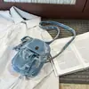 Bolso Bandolera de Mezclilla Retro para Mujer 2026 Nuevo Compacto Portátil para Teléfono Móvil Bolso de Hombro para Viajero Bolso Cuadrado Pequeño Mini
