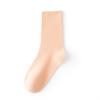 Calcetines de algodón sin costuras calcetines casuales para mujer primavera y verano nueva temporada algodón peinado calcetines japoneses de confinamiento calcetines de rizo media pantorrilla venta al por mayor