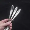 Venta al por mayor del fabricante Juego de cubiertos de acero inoxidable 410, Cuchillo, Tenedor, Cuchara, Transfronterizo Hotel Comida Occidental Cuchillo, Tenedor, Cuchara, Cuchara Redonda, Cucharilla de Té