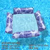 Flotador de Malla Inflable con Oso de Dibujos Animados Estilo Ins Más Vendido Transfronterizo PVC Espesado Silla Lounge Inflable para Piscina de Adultos Venta al por Mayor