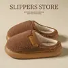 Pantuflas para Hombre con Sensación de Caminar sobre las Nubes, Nuevo Modelo Otoño e Invierno 2026, Pantuflas Cálidas de Suela Gruesa para Interiores para Hombre