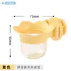 Comedero para Loros en Forma de Tulipan para Alimentación y Bebida, Adecuado para Periquitos Australianos, Cotorras Monje y Cacatúas, con Diseño Antiderrames y Característica para Colgar
