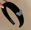 Jardín de Ensueño ~ Nuevo Estilo Chino Estilo Nacional Diadema de Mariposa Sentido Avanzado Diadema Saliente Accesorios para el Cabello de Viaje Nuevos para Mujer 2025