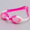 Óculos de Natação de Silicone HD Transparentes à Prova d'Água Anti-embaçante para Crianças, Óculos de Natação com Lente Plana, Específico para Crianças, Dropshipping