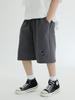 Pantalones casuales holgados de verano 2024 para niños, pantalones cortos deportivos bordados de estilo occidental de cinco puntos para niños grandes