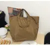 Bolsa de Pano de Nylon Bolsa Feminina 2024 Verão Novo Estilo Bolsa Tote Moda Casual Grande Capacidade Bolsa de Ombro Bolsa de Armazenamento