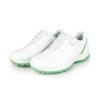 Ttygj Sapatos de Golfe Femininos Cadarço de Botão Solado Antiderrapante Fixo Tênis Esportivos Tênis de Couro Microfibra 1035