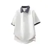 Camiseta Polo Versátil de Manga Curta Estilo Japonês, Nova, Caimento Solto, Marca da Moda, Verão 2026 para Homens, Controle de Preço 98