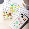Cyansea Popular Desenho Animado Transfronteiriço Verão Bolo Bebida Urso Adesivos DIY Capa de Celular Planejador Decoração de Tablet