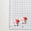 Dibujos Animados Año Nuevo Sanrio Accesorios de Resina DIY Pegamento de Crema Pasador Hebilla Creativa para Zapatos Imán para Nevera Material Joyería